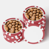 Kartoffelchips Pokerchips (Stapel)