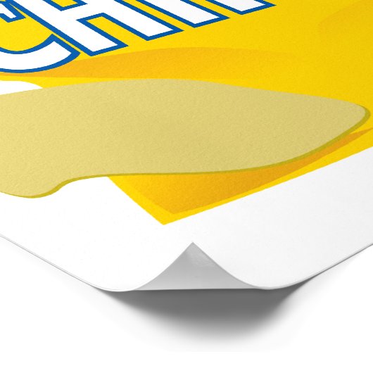 Kartoffelchips Poster (Ecke)
