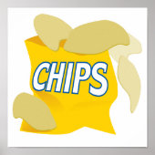 Kartoffelchips Poster (Vorne)
