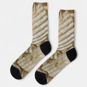 Kartoffelchips Socken (Linkes Detail)