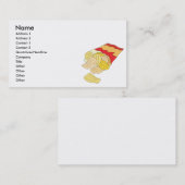 Kartoffelchips Visitenkarte (Vorne/Hinten)