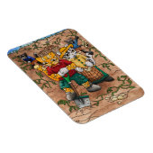 Kartoffelernte Cats Magnet (Rechte Seite)