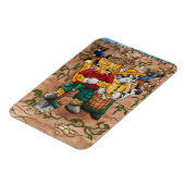 Kartoffelernte Cats Magnet (Linke Seite)