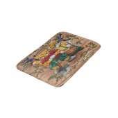 Kartoffelernte Katzen Badematte (Schrägansicht)