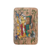 Kartoffelernte Katzen Badematte (Vorderseite Vertikal)