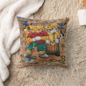 Kartoffelernte Katzen Kissen (Decke)