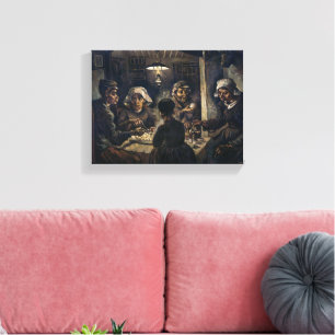 Kartoffelesser Van Gogh Leinwanddruck