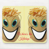 Kartoffelfries, Ketchup? Mousepad! Mousepad (Vorne)