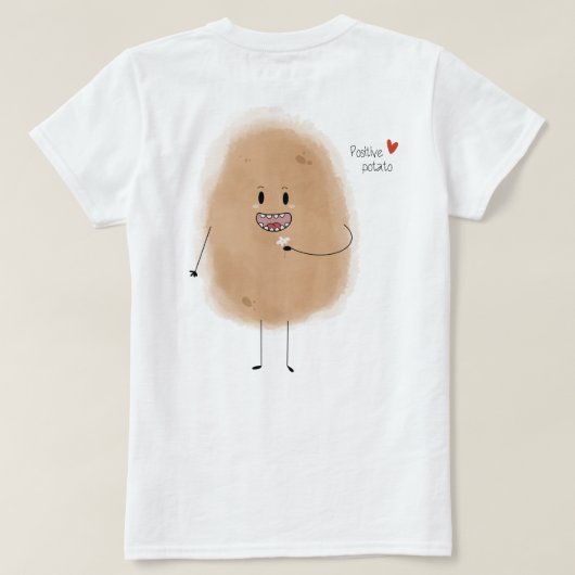 Kartoffelgeschichten T-Shirt (Design Rückseite)