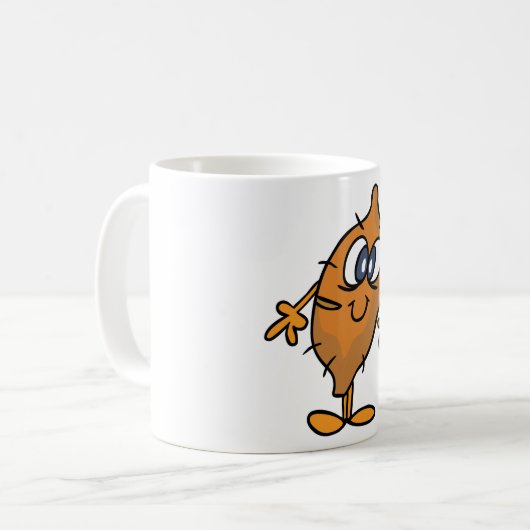 Kartoffelgesicht Kaffeetasse (Vorderseite Links)