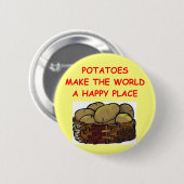 Kartoffelkartoffeln Button (Vorne & Hinten)