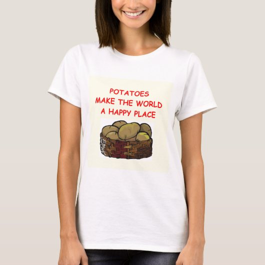 Kartoffelkartoffeln T-Shirt (Vorderseite)