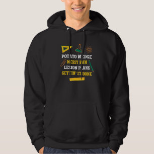 Kartoffelkeil Unordentlicher Dutt Unterrichtspläne Hoodie