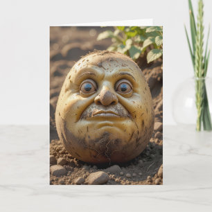 Kartoffelkopf am Geburtstag direkt Karte