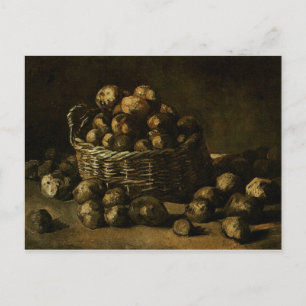 Kartoffelkörbe, Vincent van Gogh Postkarte
