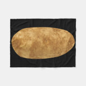 Kartoffelkostüm Fleecedecke (Vorderseite (Horizontal))