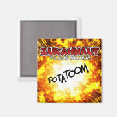 Kartoffelmagnet Magnet (Vorderseite/Rückseite)