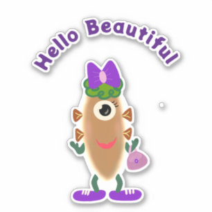 Kartoffelmonster Aufkleber