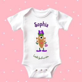 Kartoffelmonster Baby Strampler