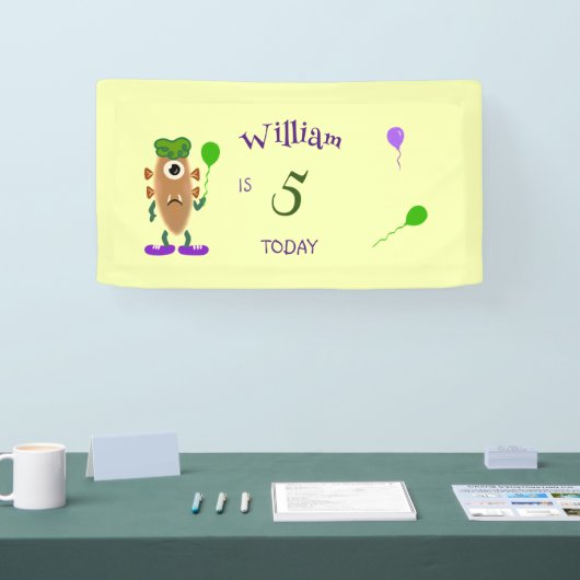 Kartoffelmonster Banner (Messe)