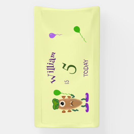 Kartoffelmonster Banner (Vertikal)