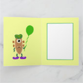 Kartoffelmonster Geburtstagskarte Dankeskarte (Innenseite)