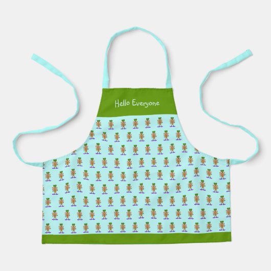 Kartoffelmonster Schürze (Vorderseite)