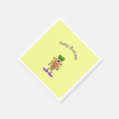 Kartoffelmonster Serviette (Ecke)