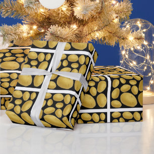 Kartoffelmuster Geschenkpapier