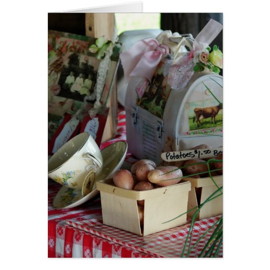 Kartoffeln $ 1,50 pro Schachtel (Vorne)