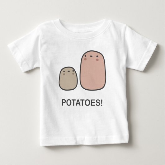 Kartoffeln! Baby T-shirt (Vorderseite)