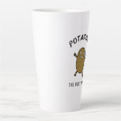 Kartoffeln das Beste Milchtasse (Vorderseite)