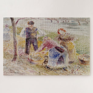 Kartoffeln ernten, 1884 - Camille Pissarro Puzzle