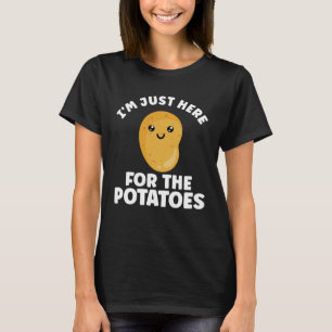 Kartoffeln Gemüse pflanzliche Kartoffeln Lebensmit T-Shirt