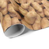 Kartoffeln Geschenkpapier (Rolleneckpunkt)