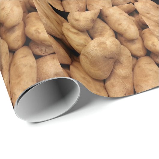 Kartoffeln Geschenkpapier (Rolleneckpunkt)