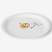 Kartoffeln Gonna Potat (Gemüsepotato Pun) Klasse Pappteller (Schrägansicht)