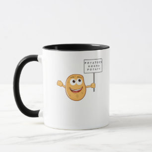 Kartoffeln Gonna Potat (Gemüsepotato Pun) Klasse Tasse