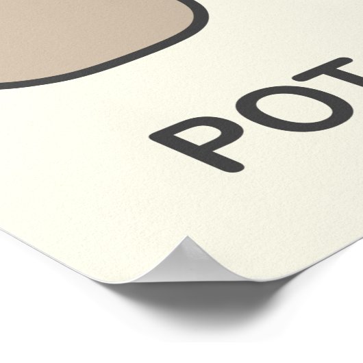 Kartoffeln! Poster (Ecke)