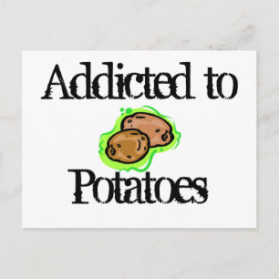 Kartoffeln Postkarte