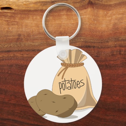 Kartoffeln Schlüsselanhänger (Vorderseite)