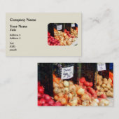 Kartoffeln Visitenkarte (Vorne/Hinten)