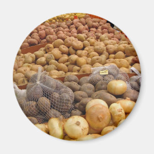 Kartoffeln von Peru Magnet