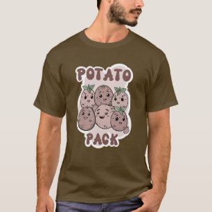 Kartoffelpack lustige Kartoffelgruppe T-Shirt