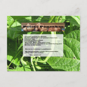Kartoffelpancakes Rezept Postkarte