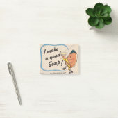 Kartoffelpete macht eine gute Suppe Post-it Klebezettel (Büro)