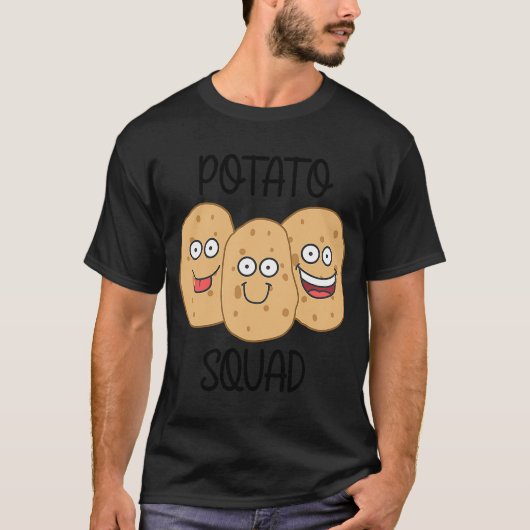 Kartoffelplättchen Ironisches Sprichwort Gesunde K T-Shirt (Vorderseite)