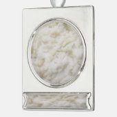 Kartoffelpüree Banner-Ornament Silber (Links)