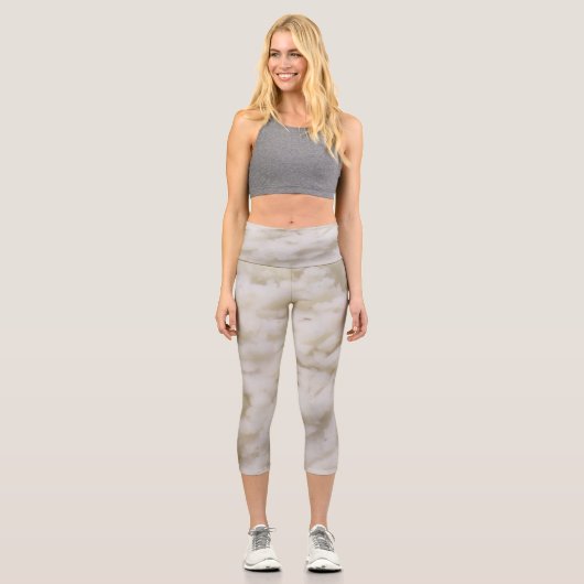 Kartoffelpüree Capri Leggings (Vorderseite)