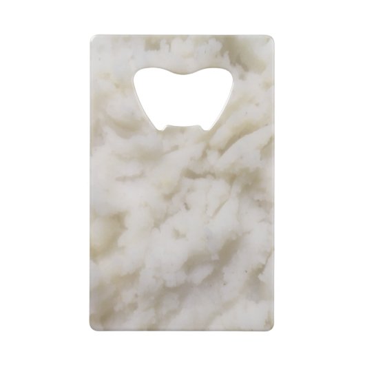 Kartoffelpüree Geldbeutel Flaschenöffner (Vorderseite)